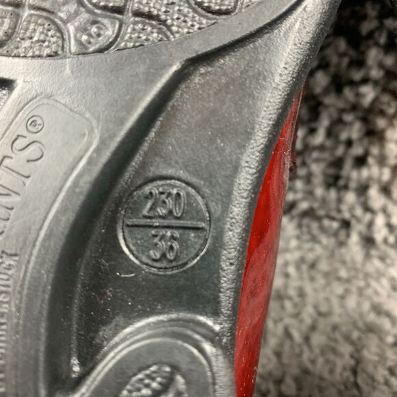 Footprints By Birkenstock Red Slip On Loafers Leather Size 36 US 5.5 - Picture 8 of 8